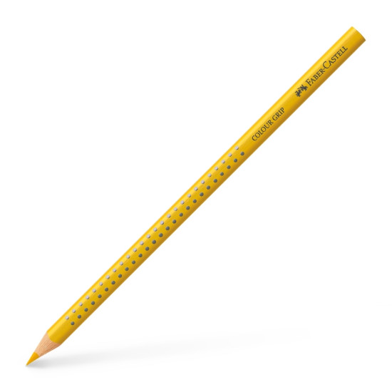 Карандаш Faber-Castell Colour Grip Темно-кадмиевый желтый Водорастворимый