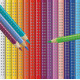 Цветные карандаши Faber-Castell Grip 2001 водорастворимые 12цветов