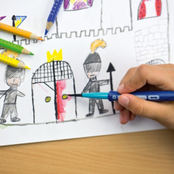 Цветные карандаши Faber-Castell Grip 2001 водорастворимые 12цветов