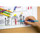 Цветные карандаши Faber-Castell Grip 2001 водорастворимые 12цветов