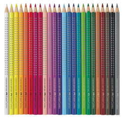 Цветные карандаши Faber-Castell Grip 2001 24цвета в металлическом пенале