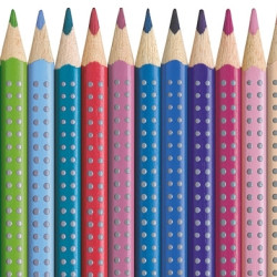 Цветные карандаши Faber-Castell Colour Grip 24цвета водорастворимые