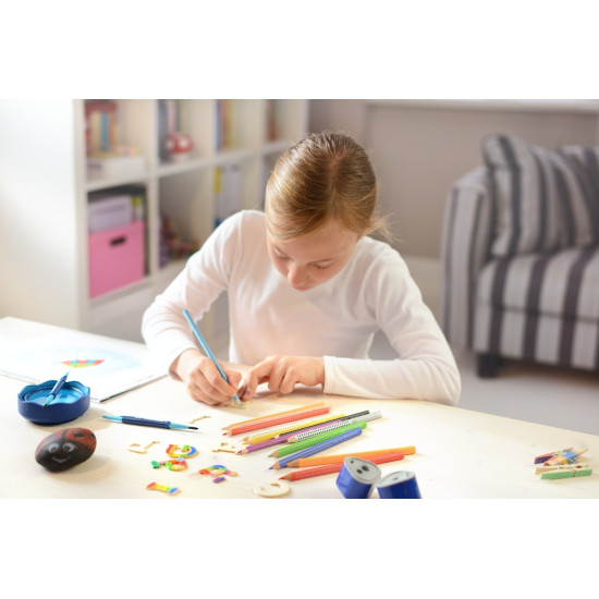 Цветные карандаши Faber-Castell Colour Grip 24цвета водорастворимые