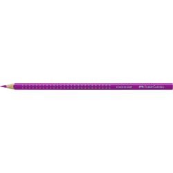 Krāsains zīmulis Faber-Castell Grip vidēji purpura rozā