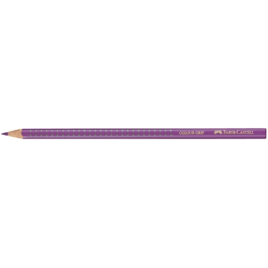 Krāsains zīmulis Faber-Castell Grip crimson / sārti violets