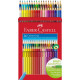 Цветные карандаши Faber-Castell Colour Grip 36 цветов водорастворимые