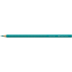 Krāsains zīmulis Faber-Castell Grip cobalt / tumši zilganzaļš