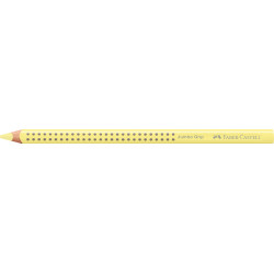 Trīsstūrveida krāsains zīmulis Faber-Castell Jumbo Grip Pastel, dzeltens