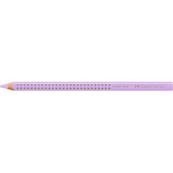 Trīsstūrveida krāsains zīmulis Faber-Castell Jumbo Grip Pastel, violets