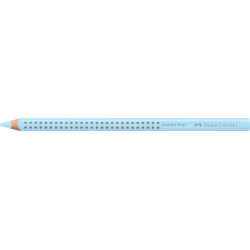 Trīsstūrveida krāsains zīmulis Faber-Castell Jumbo Grip Pastel, zils