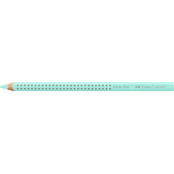 Trīsstūrveida krāsains zīmulis Faber-Castell Jumbo Grip Pastel, zaļš