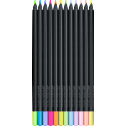 Карандаши Faber-Castell Black Edition NeonPastel Супермягкие