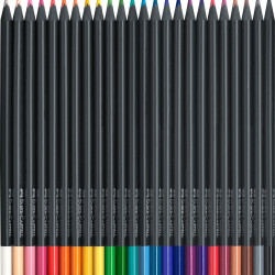 Карандаши Faber-Castell Black Edition 24 супермягких