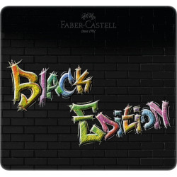 Цветные карандаши Faber-Castell Black Edition 24 супермягких
