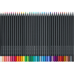 Цветные карандаши Faber-Castell Black Edition 36 супермягкие
