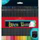 Цветные карандаши Faber-Castell Black Edition 50 цветов SuperSoft