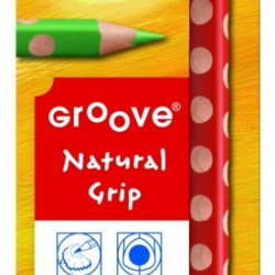 Цветные карандаши Lyra Groove треугольные водостойкие