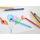 FSC Colour pencils erasable 24xcardboard box