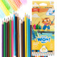 Цветные карандаши DELI ColorWow, Эргономичная Треугольная Форма, Multicolor