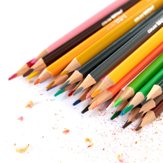 Цветные карандаши DELI ColorWow, Multicolor, Эргономичный захват