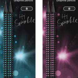 Harilik pliiats Faber-Castell Midnight 2tk/pk