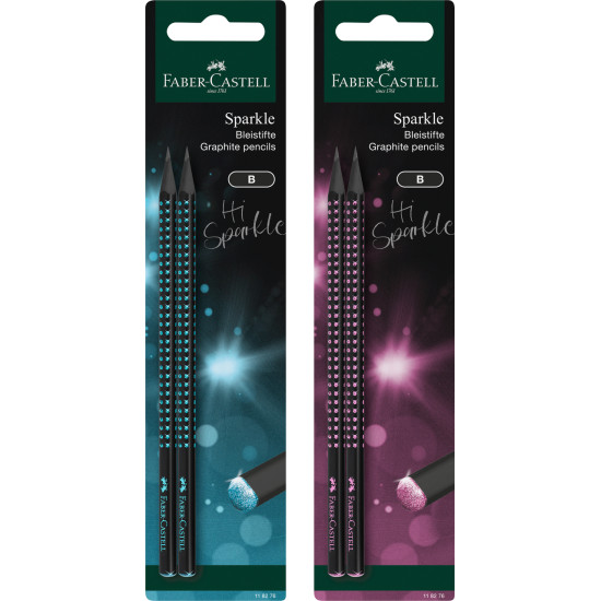 Harilik pliiats Faber-Castell Midnight 2tk/pk