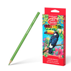 Механический карандаш ErichKrause 32480, Silver, Выдвижной наконечник