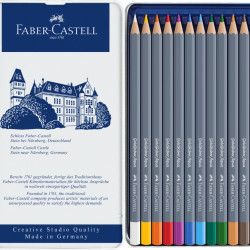 Акварельные карандаши Faber-Castell Goldfaber Aqua 12 цветов