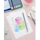 Akvareļu zīmuļi Faber-Castell Goldfaber Aqua Creative Studio 12 pasteļkrāsas