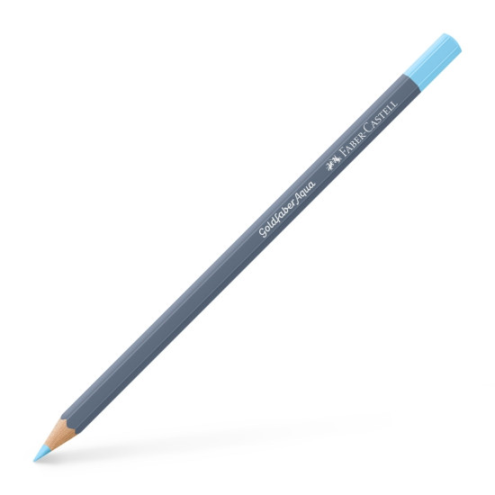 Акварельный карандаш Faber-Castell Goldfaber Aqua 445 нежно-пастельный синий