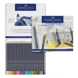 Цветные карандаши Faber-Castell Goldfaber Creative Studio 24 цвета