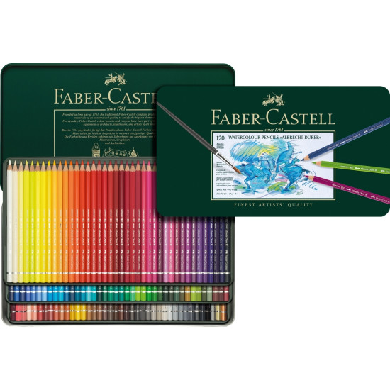 Акварельные карандаши Faber-Castell Albrecht Dürer 120 цветов