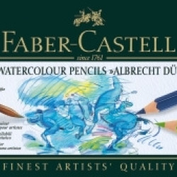 Акварельные карандаши Faber-Castell Albrecht Dürer 12 цветов в металлической коробке