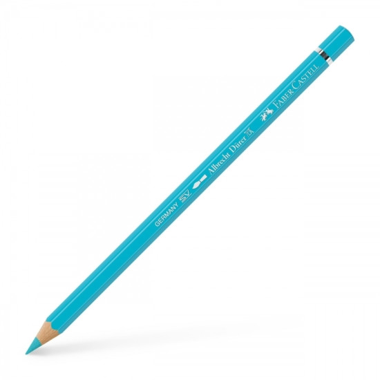Акварельный карандаш Faber-Castell "Albrecht Dürer", Light Cobalt Turquoise, Высокопрочный.