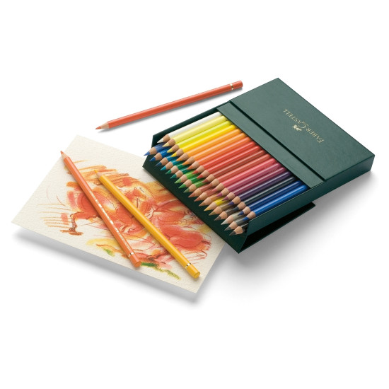 Цветные карандаши Faber-Castell Polychromos 36 цветов профессиональные