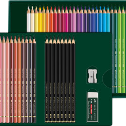 Карандаши Faber-Castell Polychromos Pitt Graphite Matt 50шт