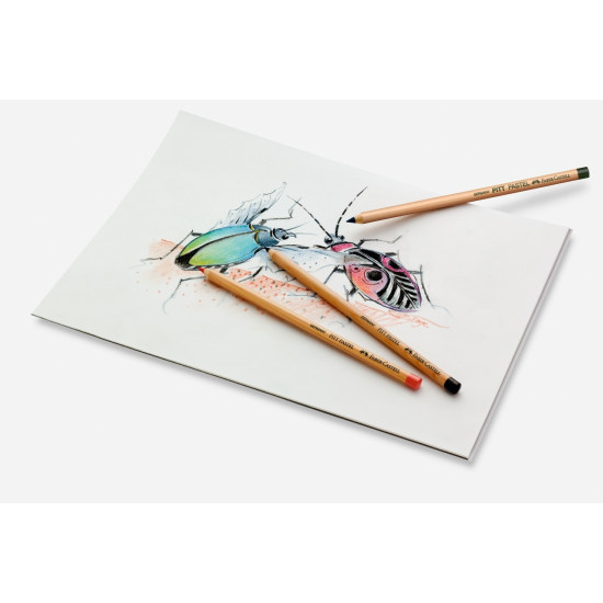 Пастельные карандаши Faber-Castell Pitt söe Ø 4,3мм, 12 цветов
