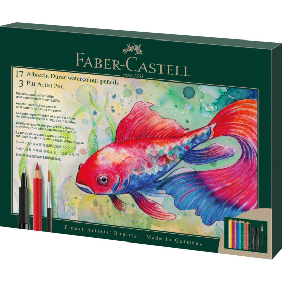 Komplekt Faber-Castell Albrecht Dürer & Pitt Artist Pen A, 21tk/pk