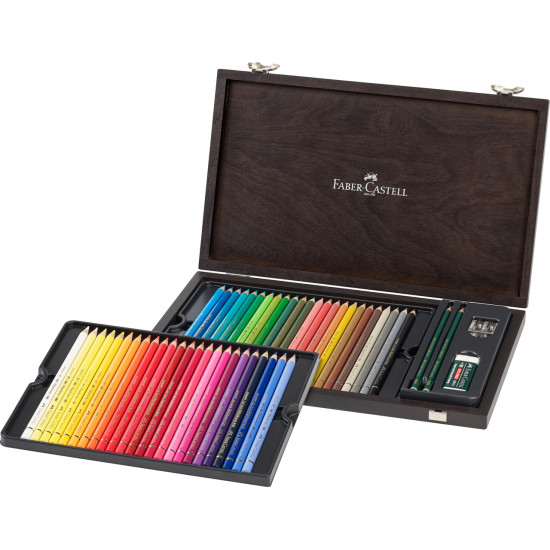Цветные карандаши Faber-Castell Polychromos, Multicolor, Высокая светостойкость