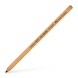 Карандаш Faber-Castell Pitt Oil Base Черный Мягкий Водостойкий