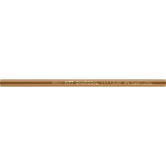 Ogles zīmulis Faber-Castell Pitt Reisskohle, ciets, melns