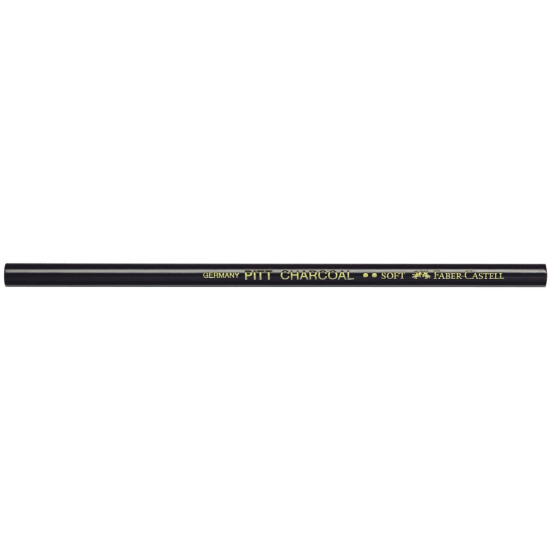 Ogles zīmulis Faber-Castell Pitt 2907-S, mīksts, melns