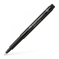 Flomāstertipa pildspalva Faber-Castell Pitt Artist Pen XS 199, melna