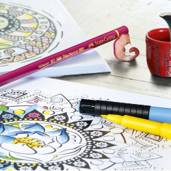 Ручка-кисть Faber-Castell Pitt Artist Pen Shades of Grey 6 цветов