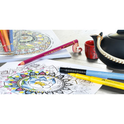 Ручки-кисти Faber-Castell Pitt Artist Pen Terra 6 цветов