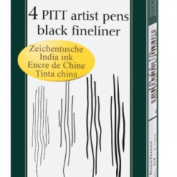 Ручки Faber-Castell Pitt Artist Pen 4шт набор