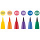 Ручка Faber-Castell Pitt Artist Pen набор 6 цветов водостойкая