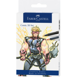 Набор Faber-Castell Pitt Artist Комикс 11 предметов