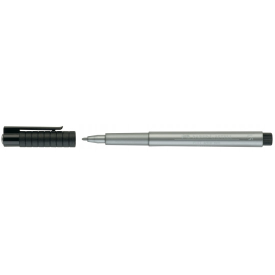 Flomasters 1.5 Faber-Castell Pitt Artist Pen 251, sudraba