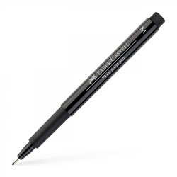 Flomāstertipa pildspalva Faber-Castell Pitt Artist Pen M, melns 199